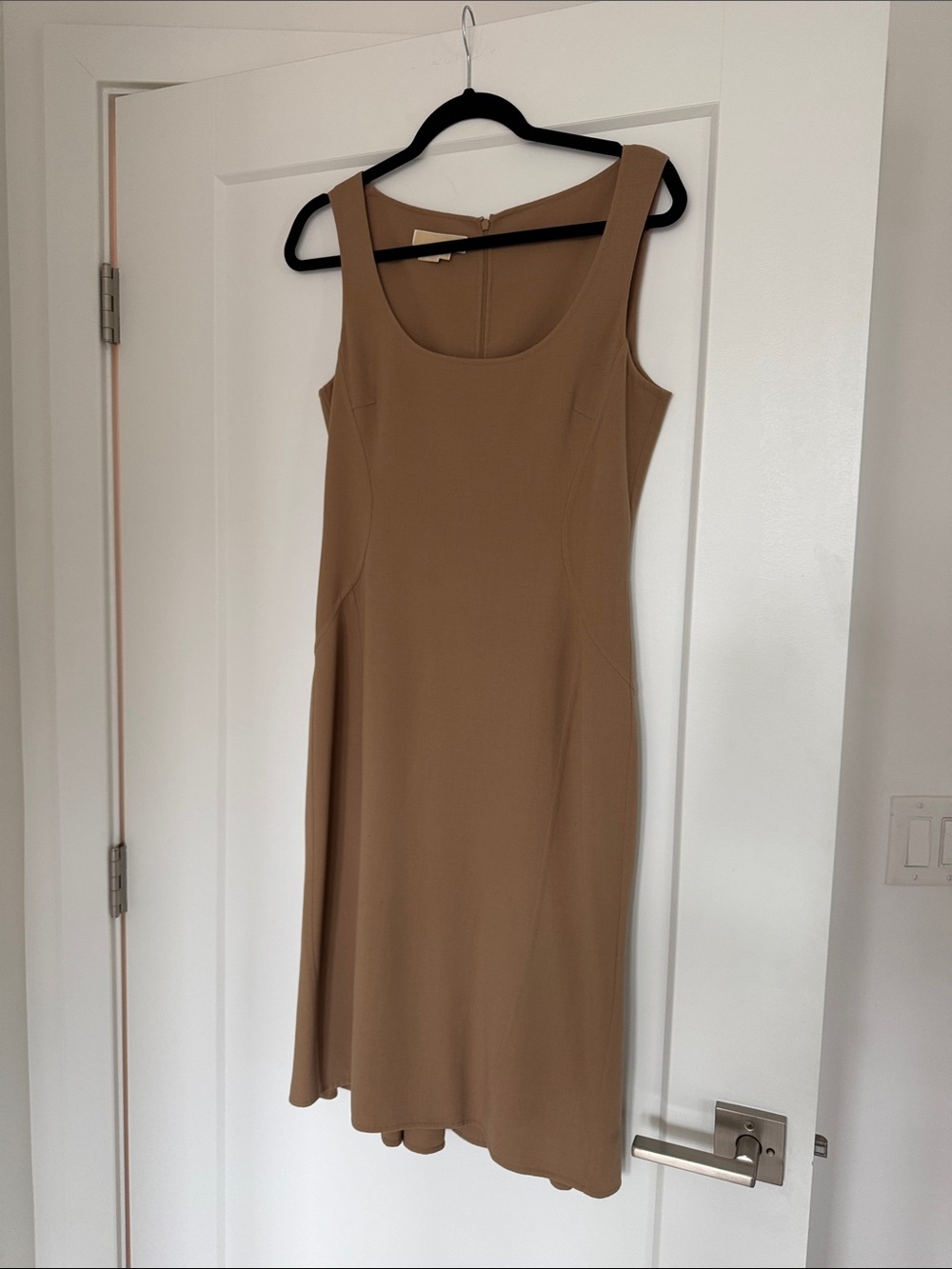 Michael Kors Sleeveless Camel/Tan A-Line Dress